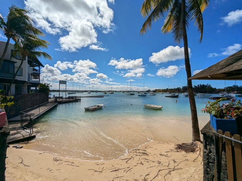 Grand Baie beach